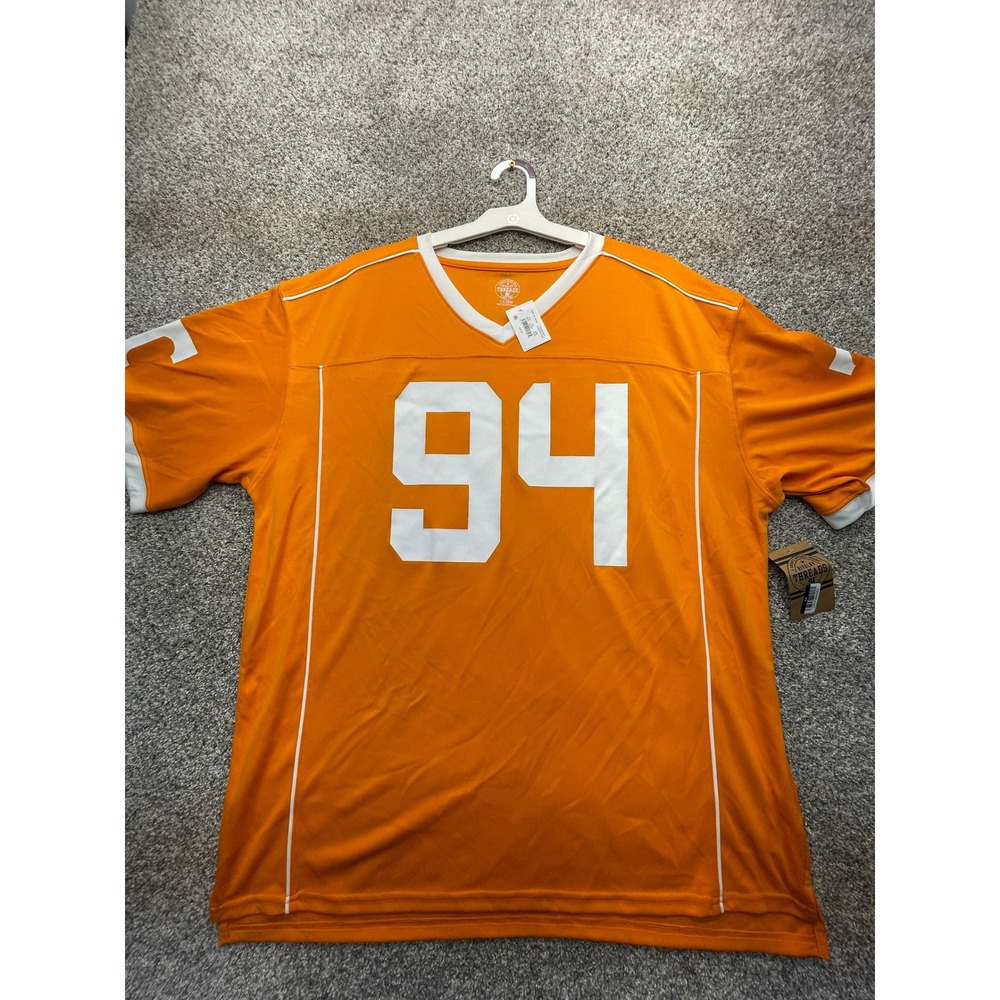 Rivalry Threads Football Jersey Mens XL Orange NEW Volunteers 94